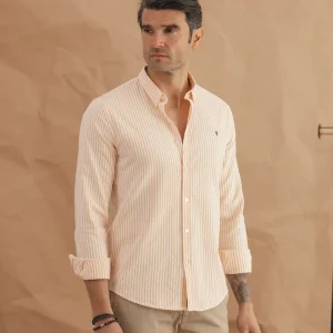 CAMISA RAYAS AMARILLA